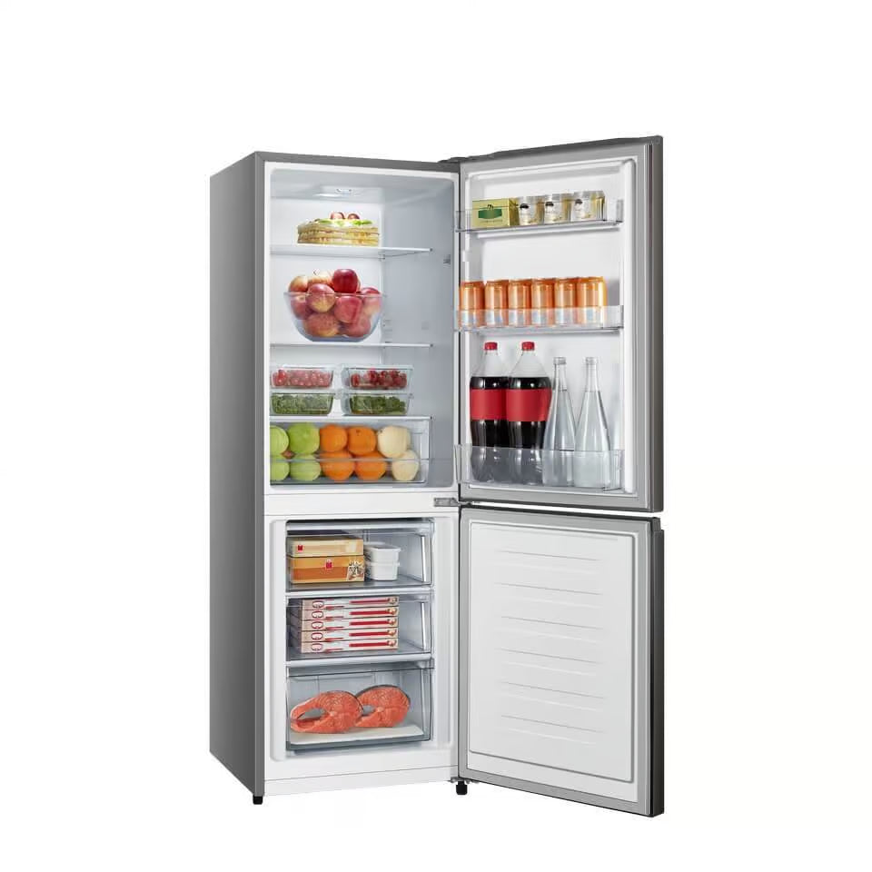 Hisense H310BIT 223L Titanium Inox Combi refrigerator