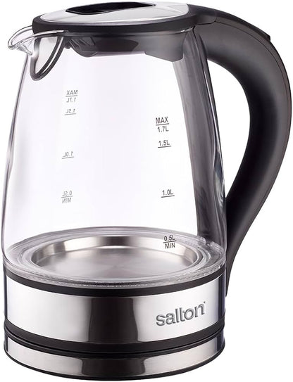SCGK80E SALTON ORIGINAL GLASS KETTLE 1.7L
 2200W