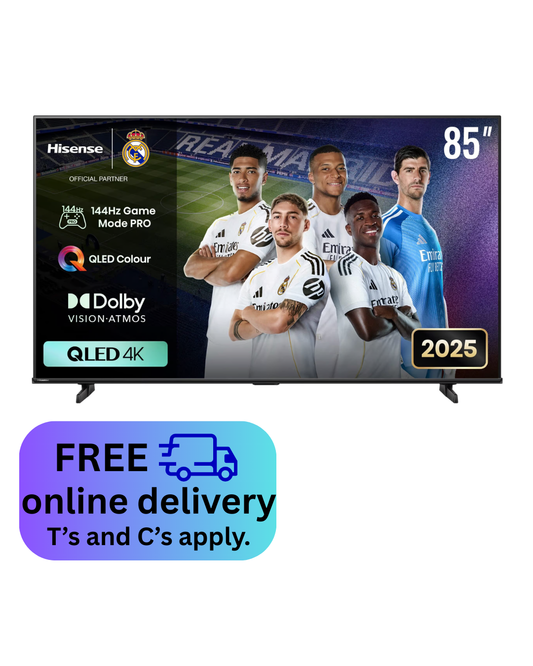 Hisense 85Q7Q	85" QLED 144Hz VRR QLED Gaming TV