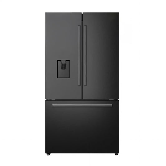Hisense H760FSB-WD 575L Black French Door Refrigerator with water dispenser