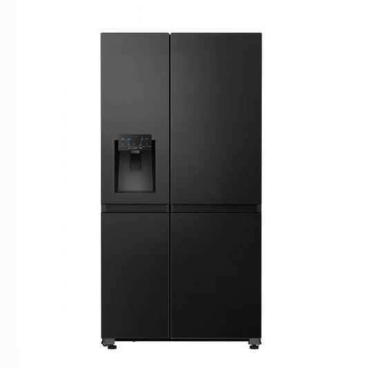 Hisense H780SB-IDL 601L Black Stainless Steel Multi-Door Refrigerator with water dispenser