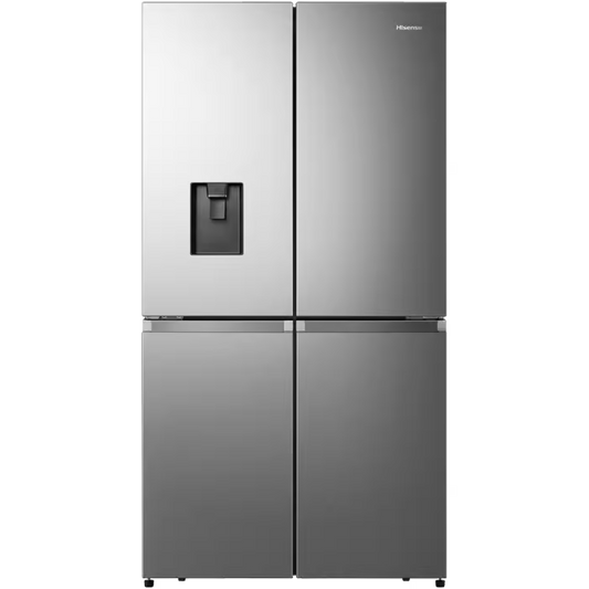 Hisense H750FS-WD 579L Brushed Stainless Steel Multi-Door Refrigerator with water dispenser