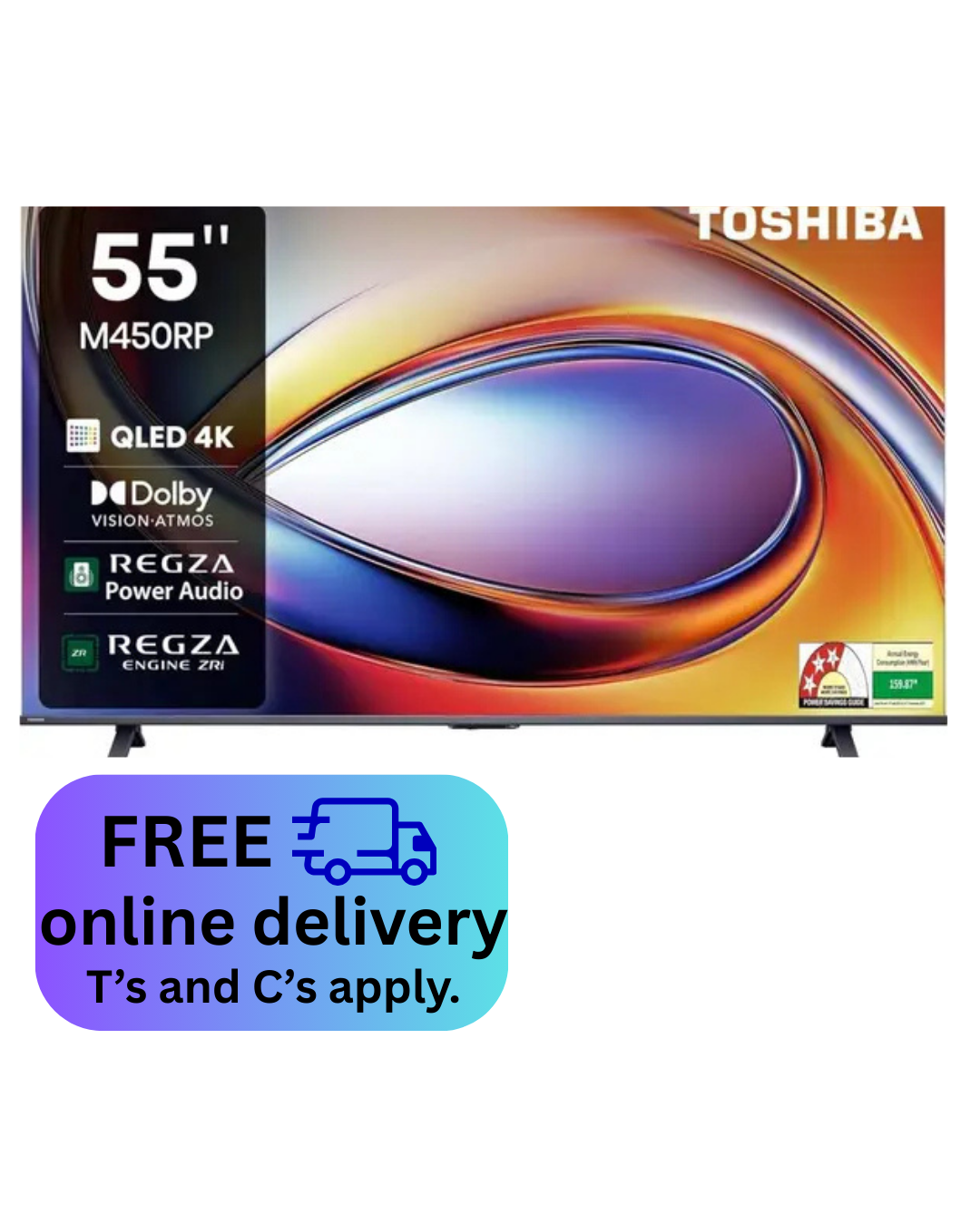 Toshiba 55M450RP	55" UHD QD SMART