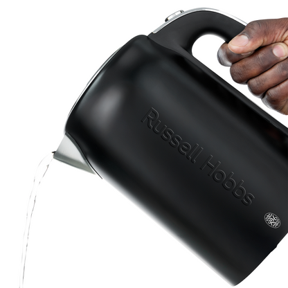 Russell Hobbs Nexus 1.7L Cordless Kettle Black Luxury Signature design