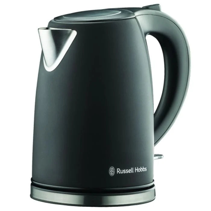 RHCK08 RUSSELL HOBBS 1.7L MATT BLACK KETTLE